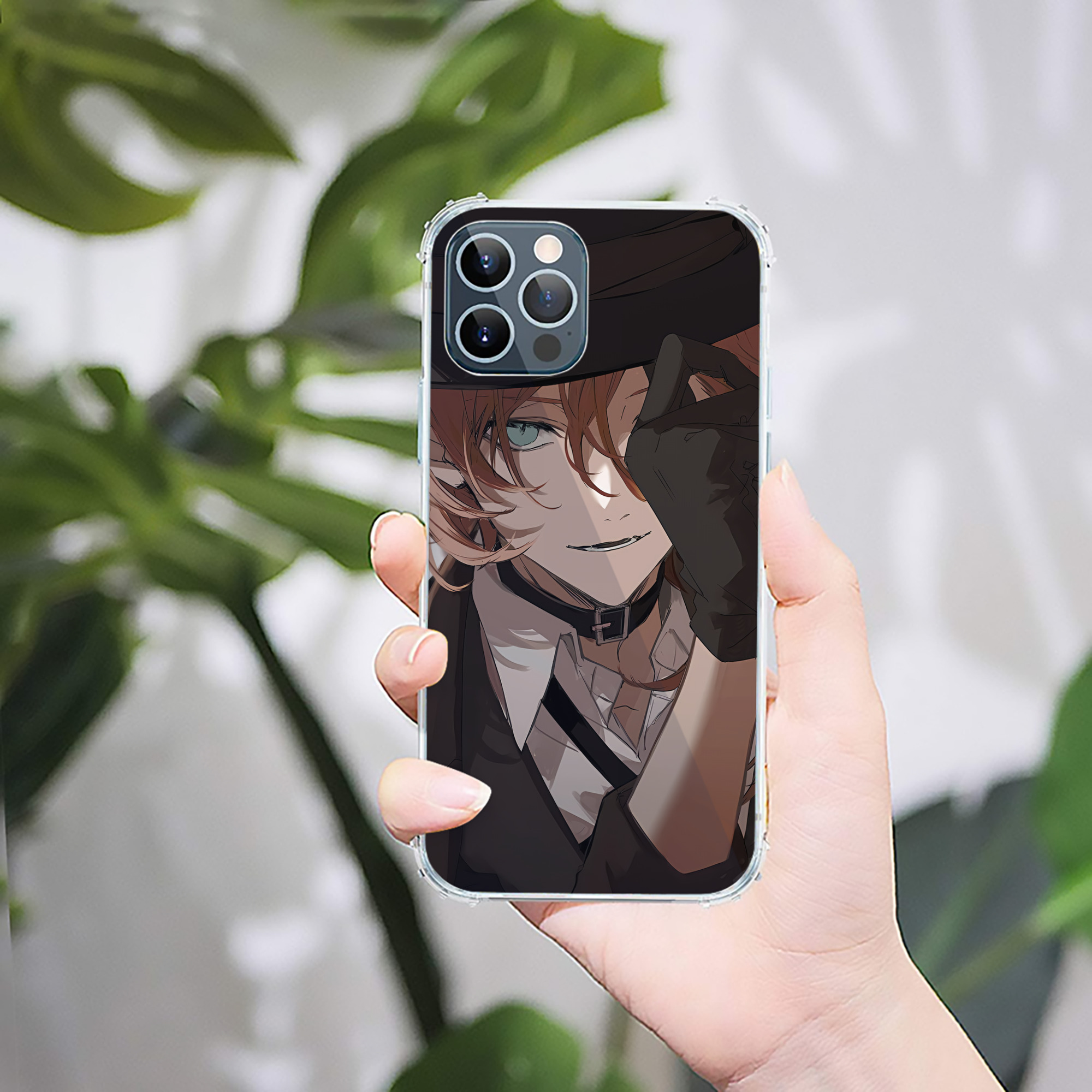 （画像用） 文豪ストレイドッグス Bungo Stray Dogs 【iPhone 12シリーズ対応】透明スマホケース（クリアソフトケース）